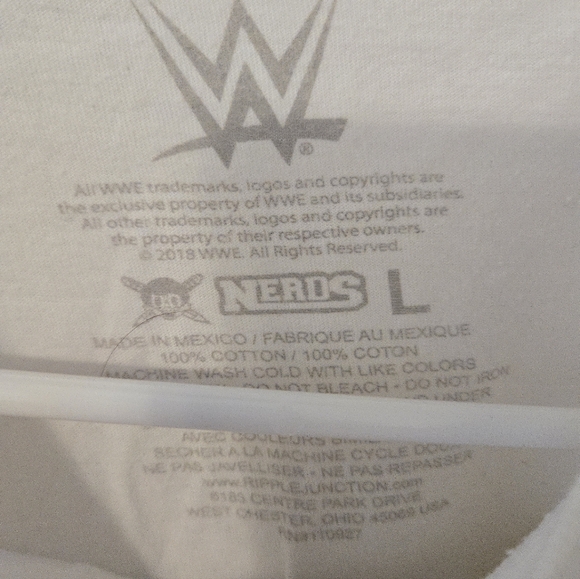 Ted DIBiase Authentic WWE Nerds T shirt Mens Large Million Dollar Man Money Corp - Picture 3 of 6